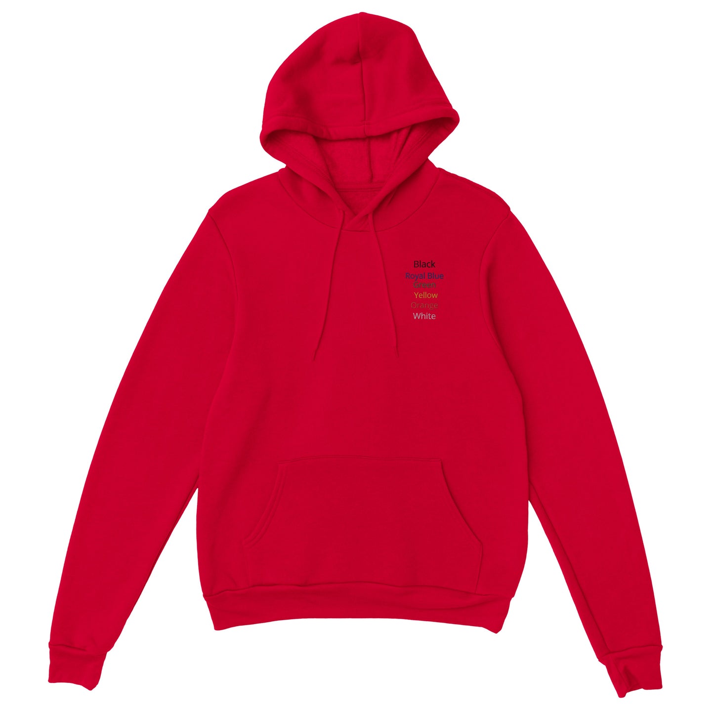 Where We Began - Hoodie Red