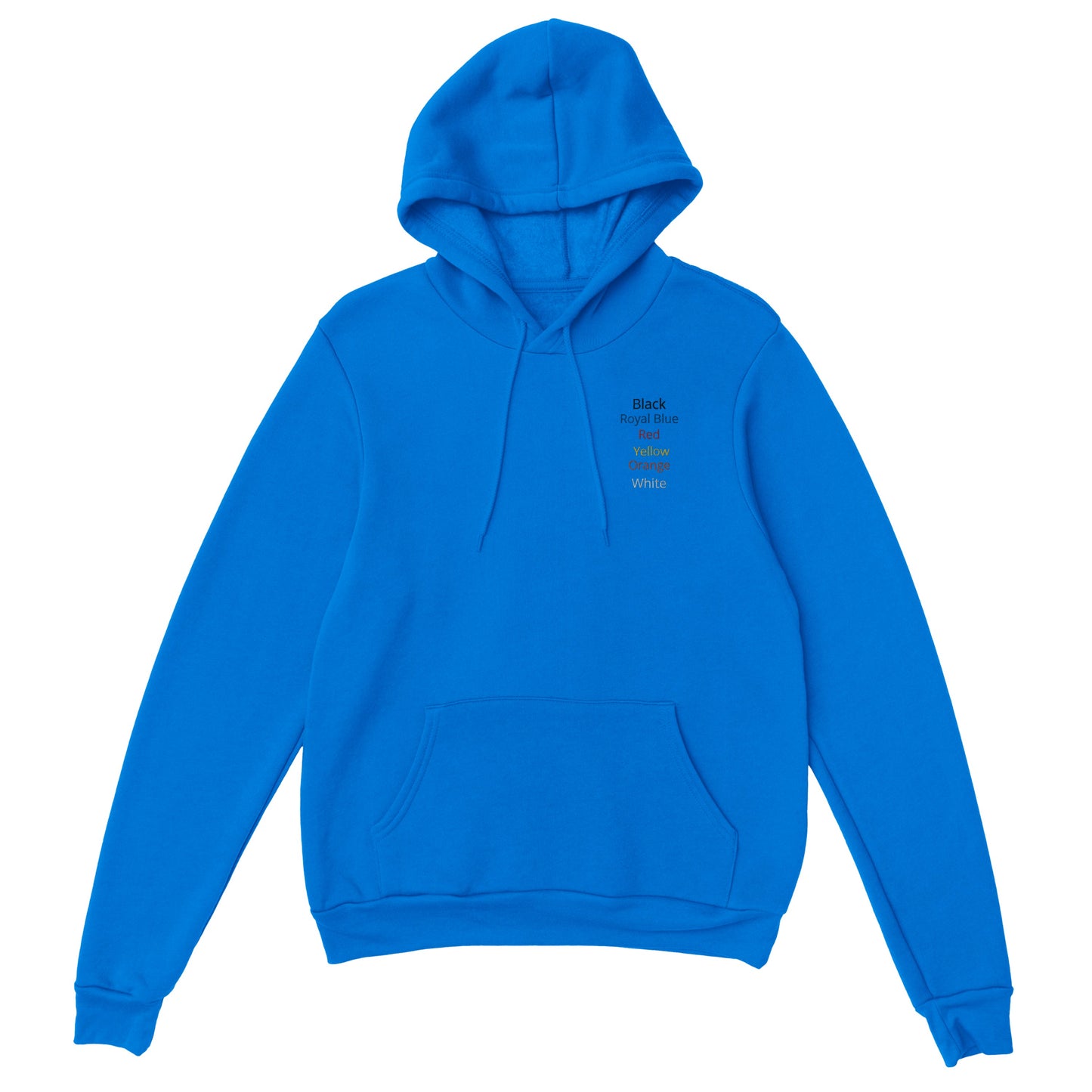 Where We Began - Hoodie Royal Blue