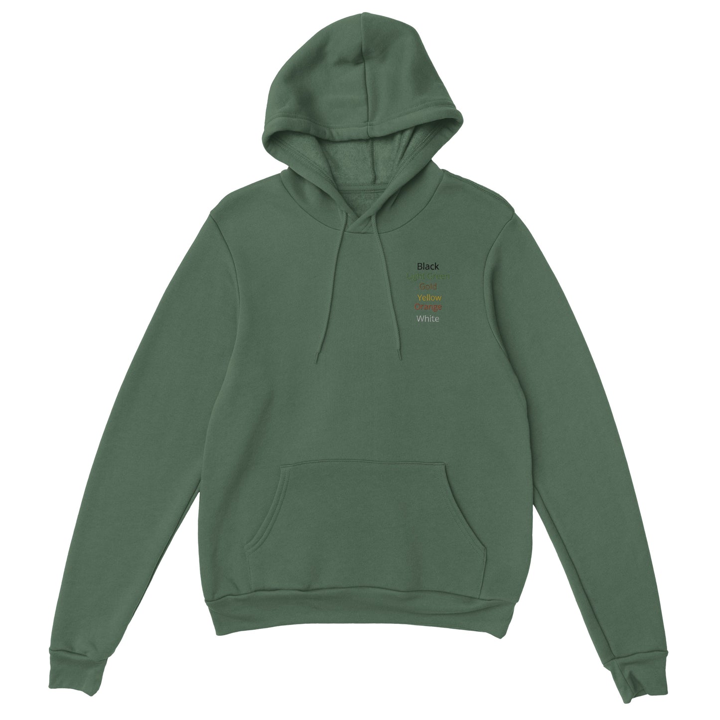 Where We Began - Hoodie Military Green
